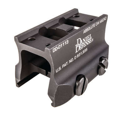 Optical Accessories Daniel Defense DD MICRO AIMPOINT MOUNT BLK (TALL)